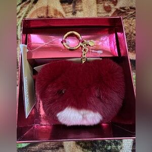 Michael Kors Teddy Bear Pom Charm NIB
